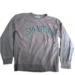 Women’s San Antonio Pink Vineyard Crew Sweatshirt Size Medium